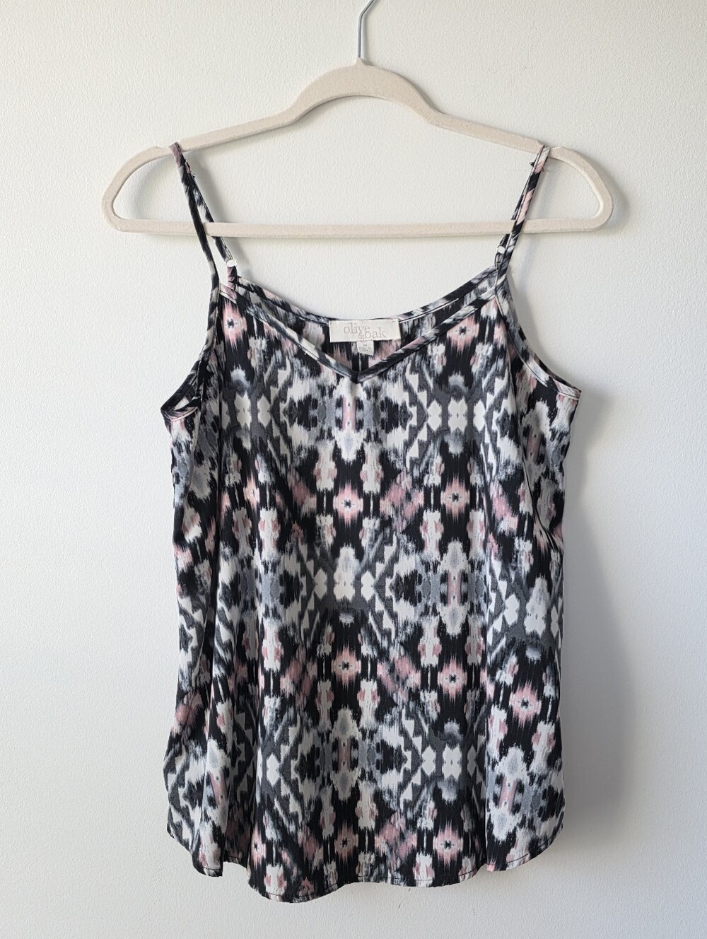 Olive & Oak Pink, Gray, Black & White Camisole